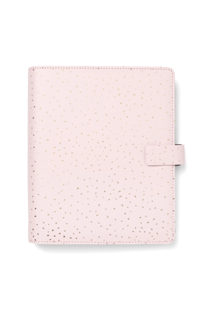 A5 Confetti Rose Quartz Organiser