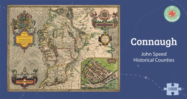 Connaugh Historical 1610 Map 1000 Piece Puzzle