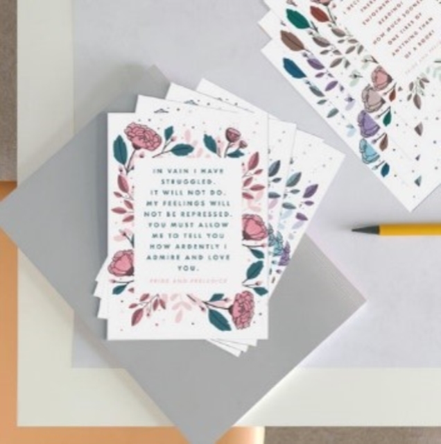 Jane Austen Quotes - 12 Postcard Set