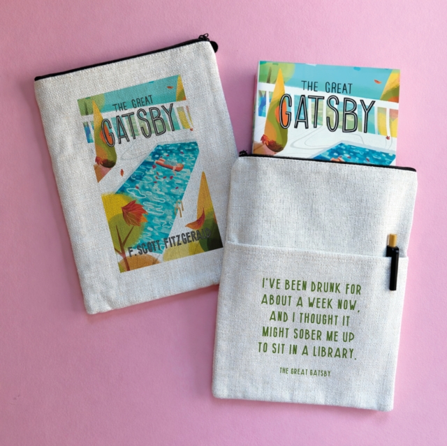 Great Gatsby Library Quote Book Sleeve