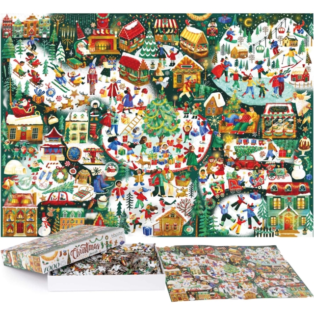 Bopster Christmas Illustrated Jigsaw Puzzle