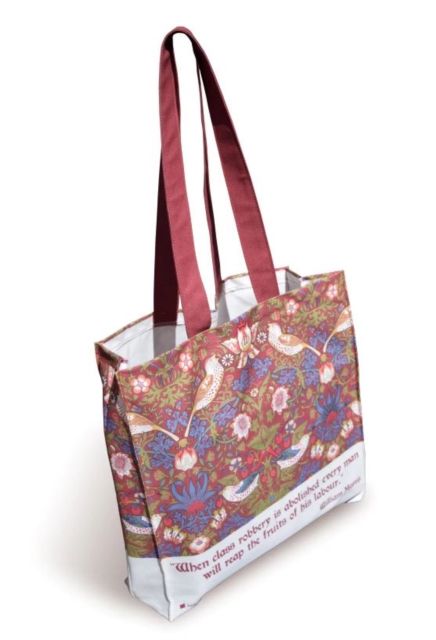 WILLIAM MORRIS STRAWBERRY THIEF TOTE BAG