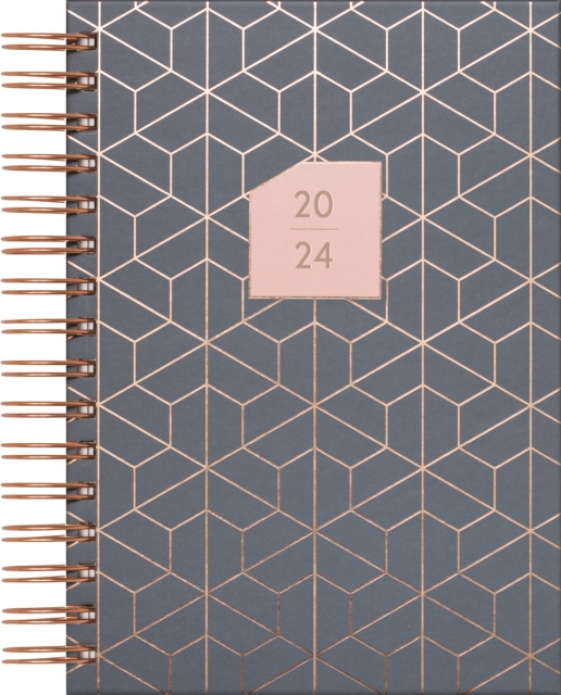 Matilda Myres Grey Page-a-Day A5 Diary 2024