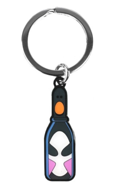 Feathers Bottle Keyring