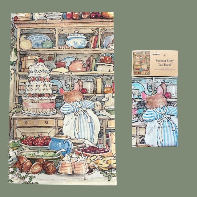 Brambly Hedge Summer Story Tea-towel