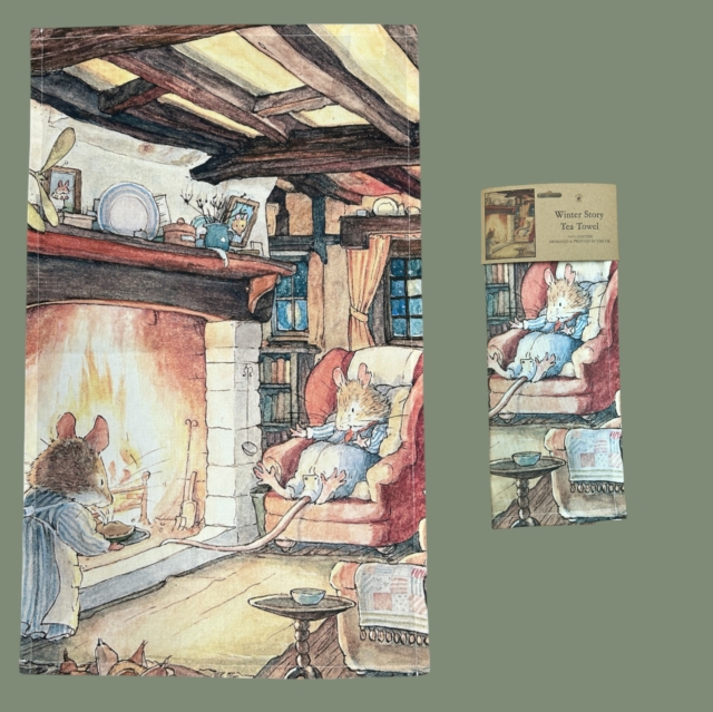 Brambly Hedge Winter Story Tea-towel