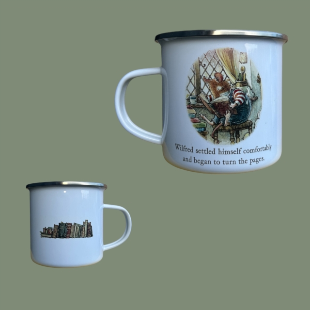 Brambly Hedge Book Lover's Enamel Mug