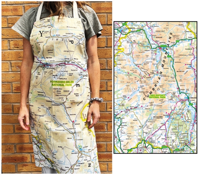 OS Map Adult Apron - Lake District National Park