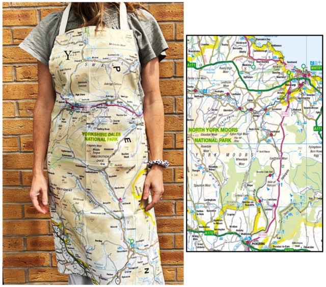 OS Map Adult Apron - North York Moors National Park