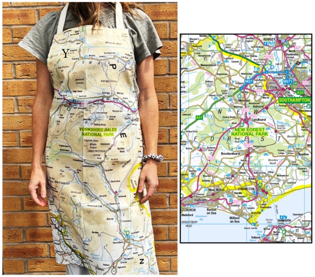OS Map Adult Apron - New Forest National Park