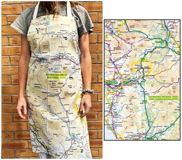 OS Map Adult Apron - Snowdonia National Park