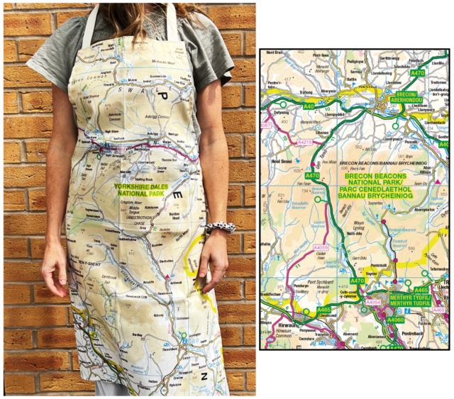 OS Map Adult Apron - Brecon Beacons National Park