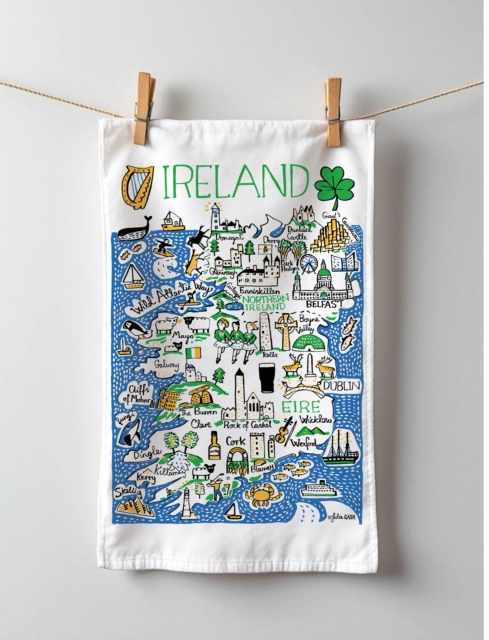 Julia Gash Cotton Tea-towel - Ireland