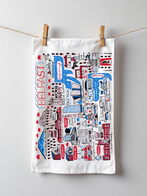 Julia Gash Cotton Tea-towel - Belfast