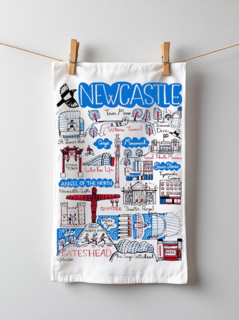 Julia Gash Cotton Tea-towel - Newcastle