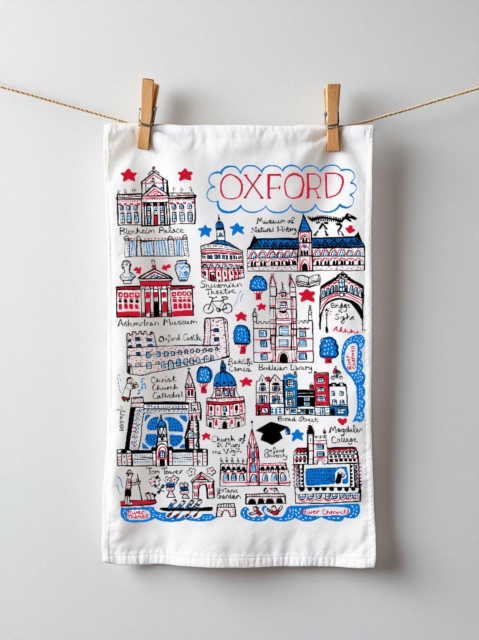 Julia Gash Cotton Tea-towel - Oxford