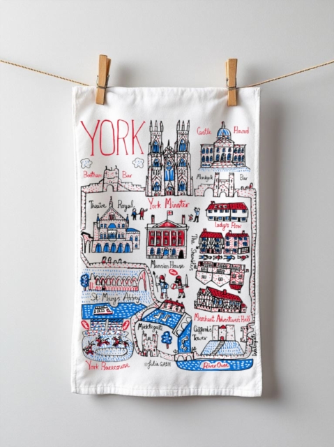 Julia Gash Cotton Tea-towel - York