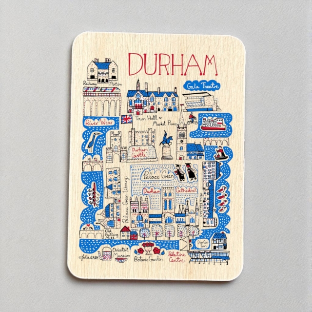 Julia Gash Wooden Magnet - Durham