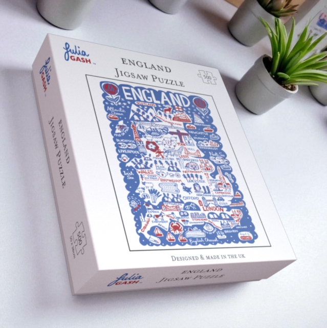 Julia Gash 500 Piece Jigsaw - England