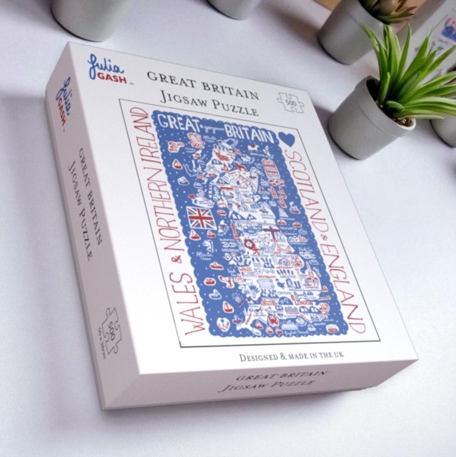 Julia Gash 500 Piece Jigsaw - Great Britain