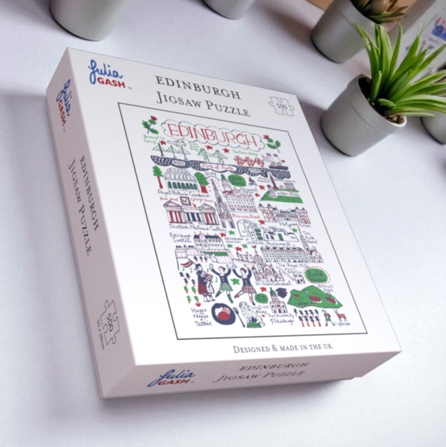 Julia Gash 500 Piece Jigsaw - Edinburgh