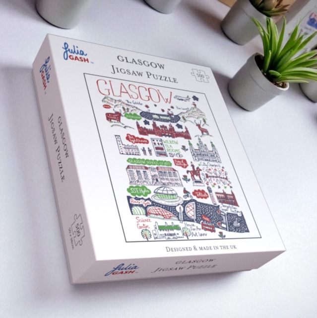 Julia Gash 500 Piece Jigsaw - Glasgow