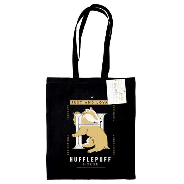 Harry Potter (Hufflepuff) Black Tote Bag