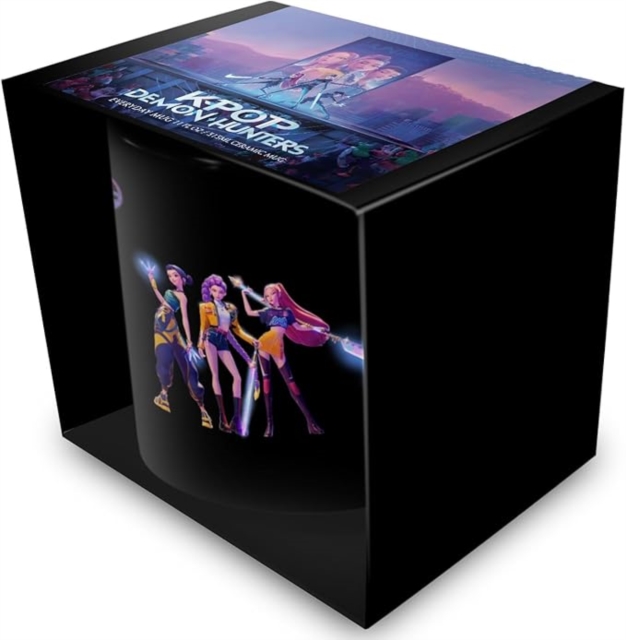 K-Pop Demon Hunters (Huntrix) Black Pod Mug