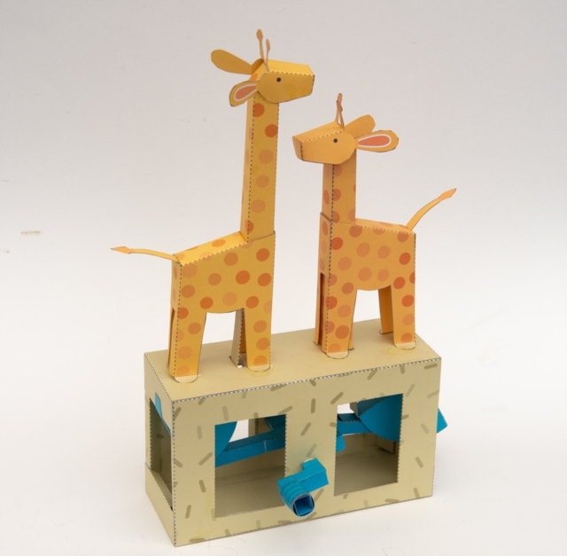 Giraffe -Rob Ives Paper Animation Kit