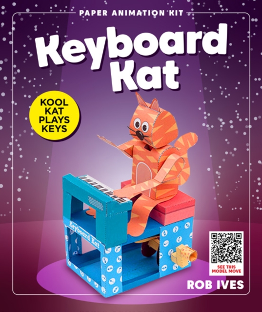 Keyboard Kat -Rob Ives Paper Animation Kit