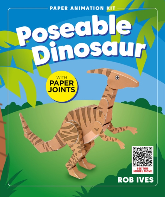 Poseable Dinosaur -Rob Ives Paper Animation Kit