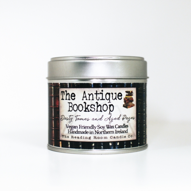Antique Bookshop- Scented Soy Candle- Dusty Tomes and Aged Pages
