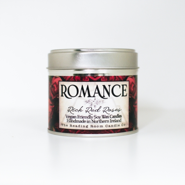 Romance- Scented Soy Candle- Rich Red Roses