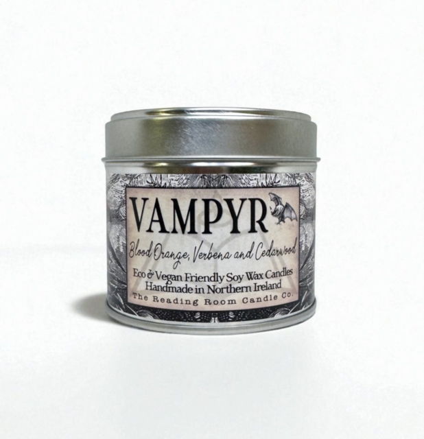 Vampyr- Scented Soy Candle - Blood Orange, Verbena and Cedarwood