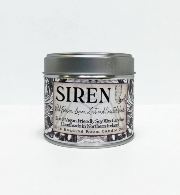 Siren- Scented Soy Candle - Wild Freesia, Lemon Zest and Coastal Winds