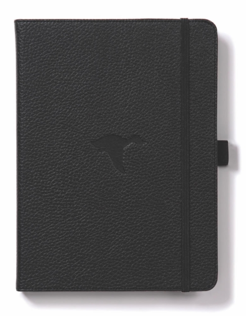 Dingbats A5+ Wildlife Black Duck Notebook - Dotted