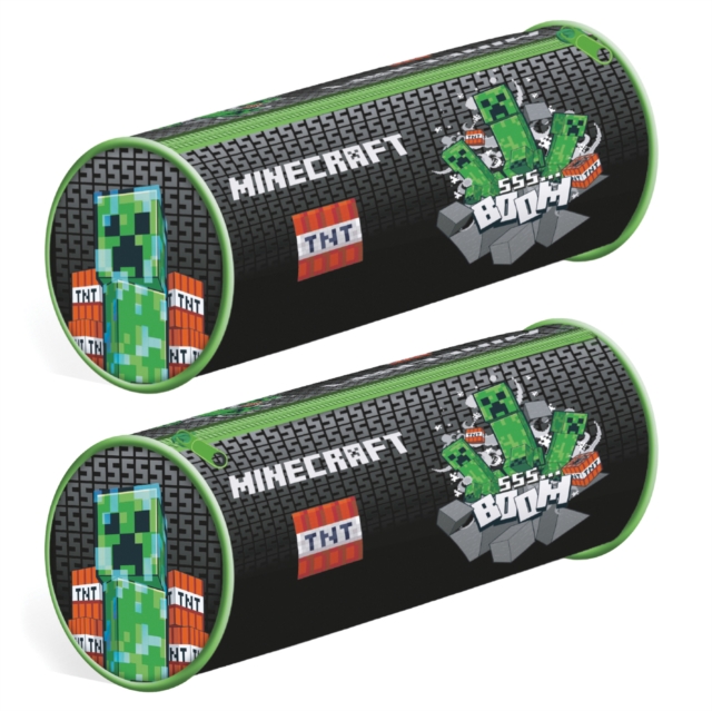 Minecraft (Tnt Boom) Barrel Pencil Case