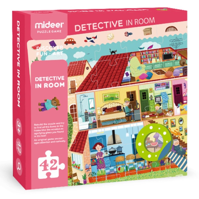 Mideer Puzzles & Games Puzzle Detective In A Room