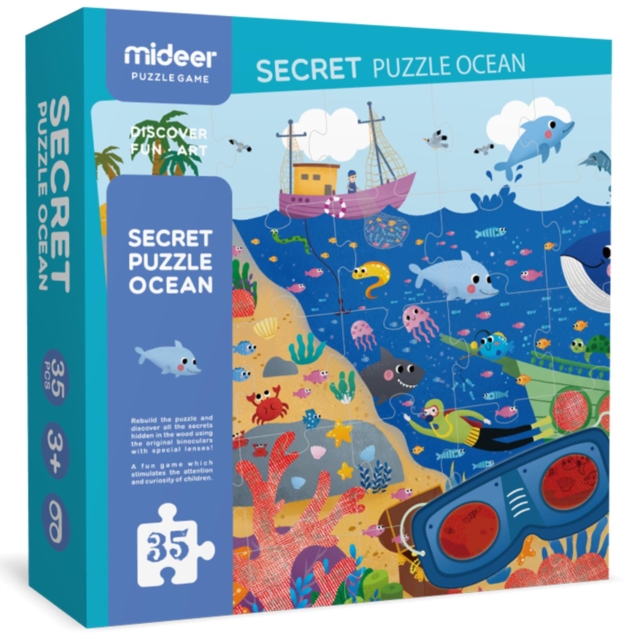 Mideer Puzzles & Games Secret Puzzle Ocean