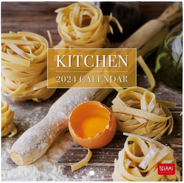 WALL CALENDARS - 2024 WALL CALENDAR - KITCHEN - 18X18 - FOOD & DRINK