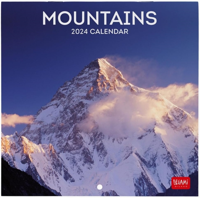 WALL CALENDARS - 2024 WALL CALENDAR - MOUNTAINS - 18X18 - LANDSCAPES