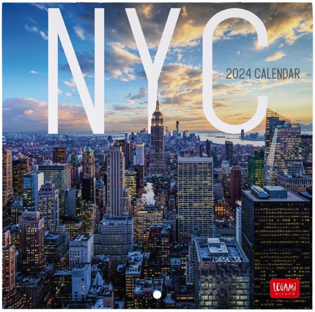 WALL CALENDARS - 2024 WALL CALENDAR - NEW YORK- 18X18 - CITIES
