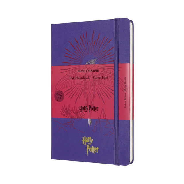 Moleskine Limited Edition Harry Potter Large Ruled Notebook