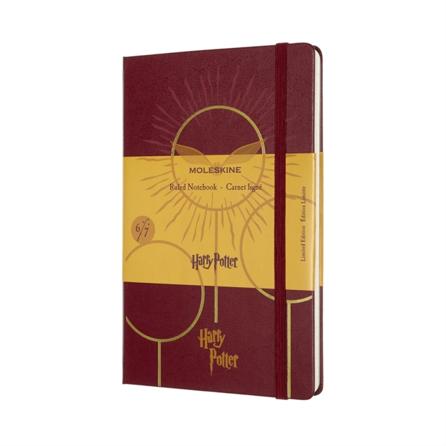 Moleskine Limited Edition Harry Potter Large Ruled Notebook