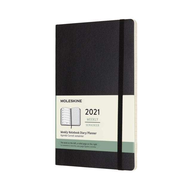 Moleskine 2021 12-Month Weekly Large Softcover Diary