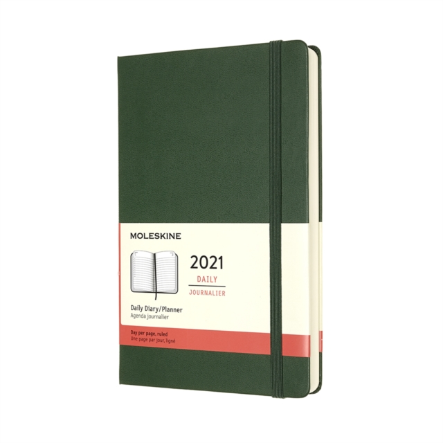 Moleskine 2021 12-Month Daily Large Hardcover Diary