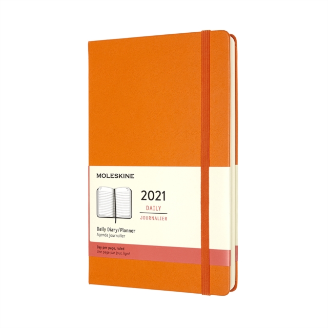 Moleskine 2021 12-Month Daily Large Hardcover Diary