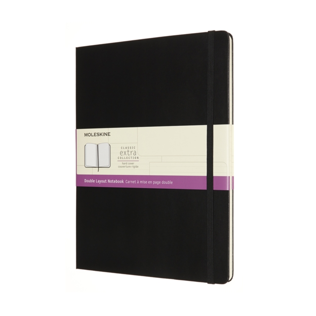 MOLESKINE EXTRA LARGE DOUBLE LAYOUT PLAI