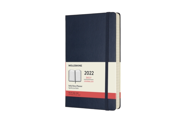 Moleskine 2022 12-Month Daily Large Hardcover Notebook