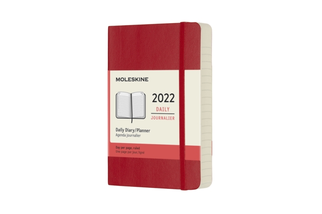 Moleskine 2022 12-Month Daily Pocket Softcover Notebook